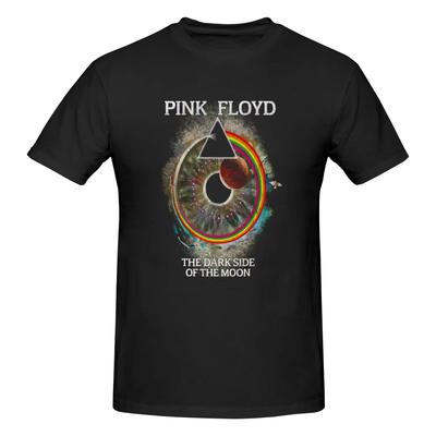 Funny The Dark Side of The Moon Pulse Remix Men's T-shirt Printed Tops Are Loose and Slim Fit Women's T-shirts