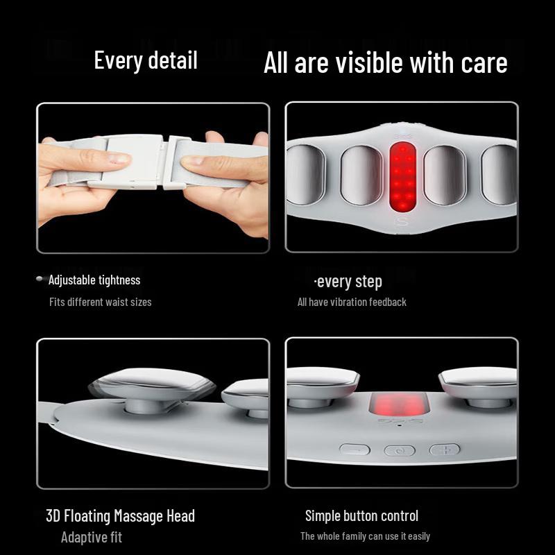 SKG Waist Massager with Heat and App Control CN plug (adapter included)