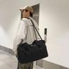 Large-capacity sports fitness bag Couple short-distance portable oblique span travel bag Household storage Hand luggage bag