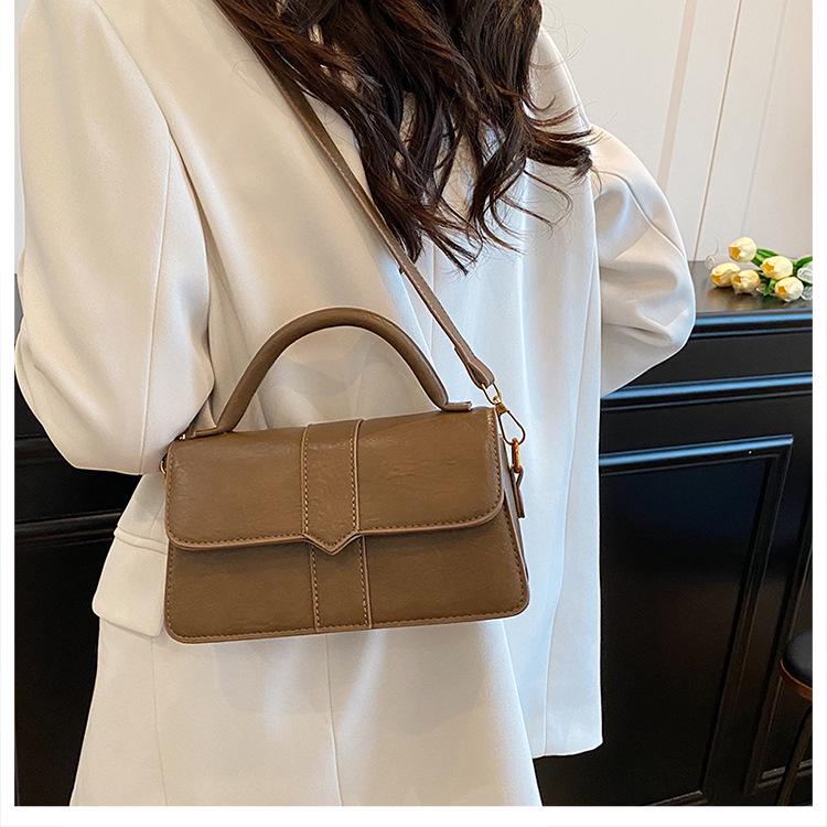2025 Trendy Retro Small Square Handbag for Women - Summer's Hot Fashion Crossbody Shoulder Bag