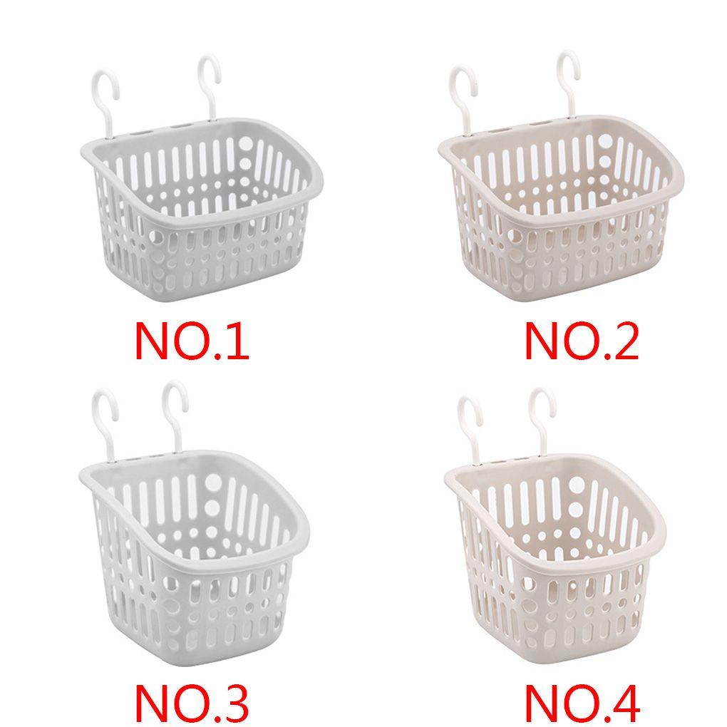 Container Kitchen Bathroom Basket Rack Shower Shelf Storage Suction Cups