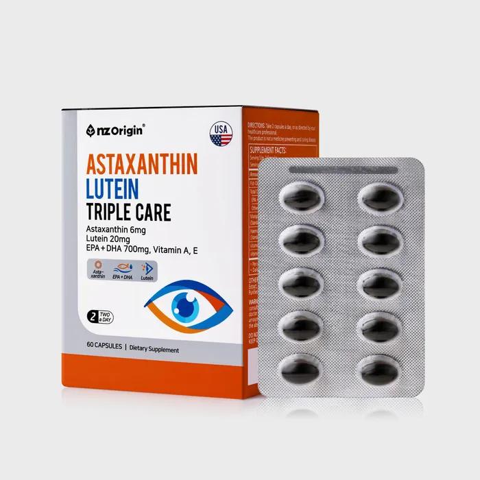 

Astaxanthin Lutein Triple Care (60 capsules) X 1 bottle