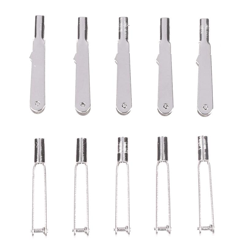 10 Stück M2/M3 Metall Eisen Gabelkopf Spannfutter Zugstangenverbinder Klemme Horn Legierung Schraube Zubehörsatz Für Rc Flugzeug Automodell Flugzeug