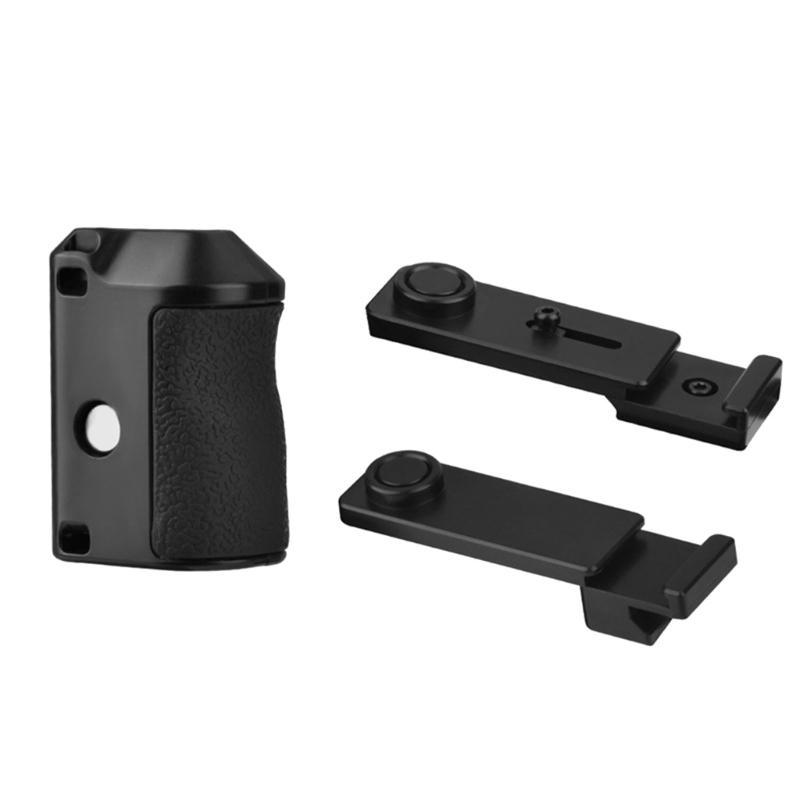 

Ergonomic Shutter Grip Handle for Action 3/4/5P Reduces Fatigue Quick Release Button Portable Design Anti Shake
