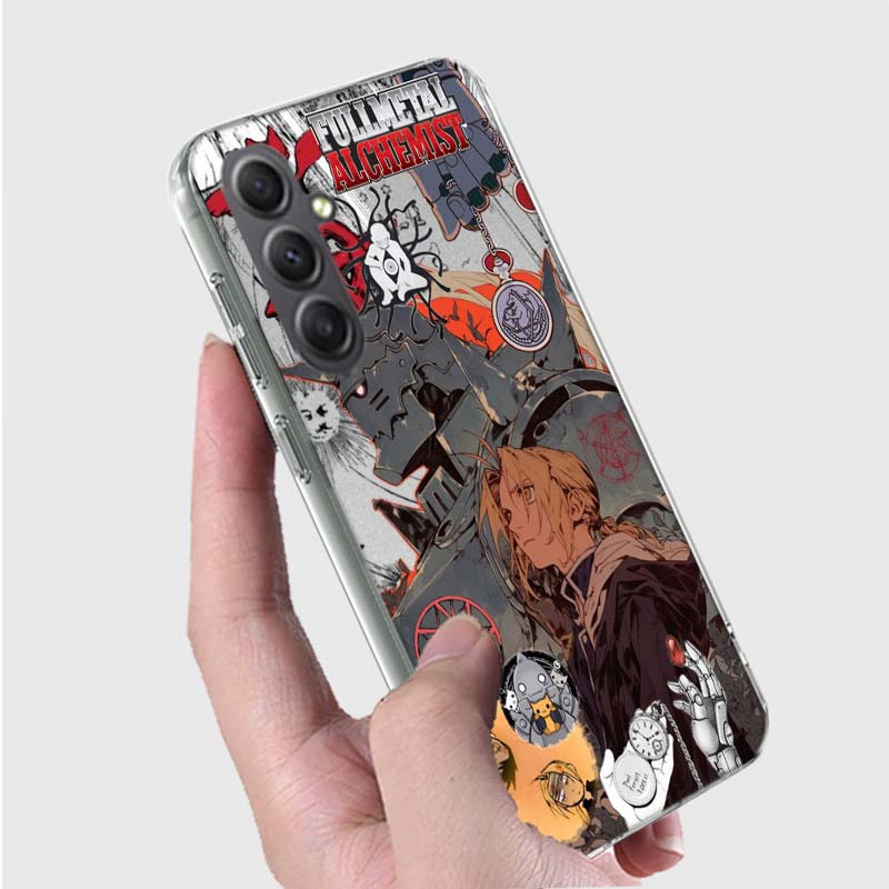 

Anime F-Fullmetal A-Alchemist_ Brotherhood Phone Case for Samsung Galaxy A54 A14 A24 A34 A17 A37 A57 A55 A35 A25 A15 A16 A26 A36 Samsung A14
