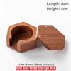 51/53/58mm Coffee Filter Paper Box Solid Wood Round Mocha Pot Filter Paper Box with Cover Lid Coffee Paper Filter Storage Box