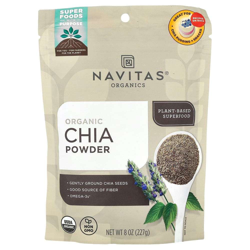 Navitas Organics Chia Powder 227g (8 oz) 227g - 1 ea