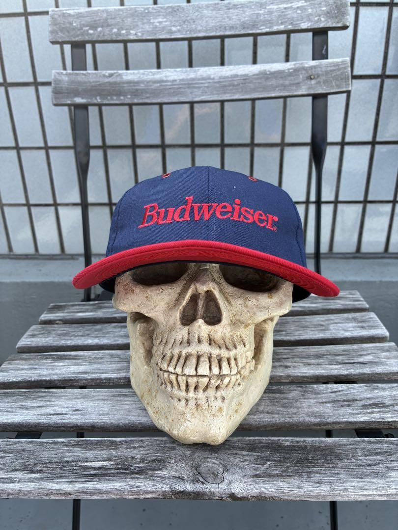 

[Б/У] Двухцветная кепка Budweiser, винтажная, сделано в США