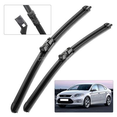 For Ford Mondeo 4 2007-2014 2008 2009 2010 2011 2012 2013 Wiper Front Wiper Blades Windshield Windscreen Window Brush 26"+19"