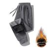 Men's Autumn & Winter Plus-Size Korean-Style Trendy Sweatpants with Velvet