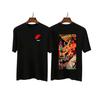Summer New Pok Mon Spray Dragon Cartoon Style Pure Cotton Adultchildren Loose Plus Size Short Sleeved Breathable Tshirt