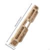 Fingerboards Climbing Wood Wooden Finger Training Board Portable for