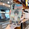 Japanese style Aya Takano Art Painting Transparent Case for Samsung Galaxy S22 S21 S20 FE S 22 Ultra S10E S9 Plus 5G Cover Coque