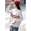 Mocana Striped Double-Zipper Knit Sweater