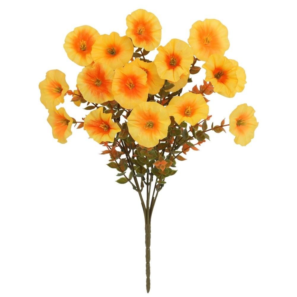 Fake Plants Artificial Pansy Flowers DIY Floral Fall Decor Eucalyptus Flower Bouquet Realistic Soft Artificial Flowers