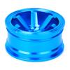 4pcs Aluminium Alloy Wheel Hub for Universal 110 Flat Running Drift RC CarBlue