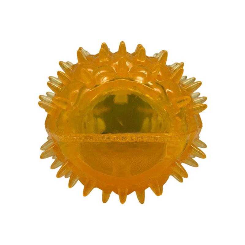 Water-Filled Freezable Pineapple Dog Toy: Sounding, Chewable, Cooling & Easy-to-Wash Summer Pet Toy