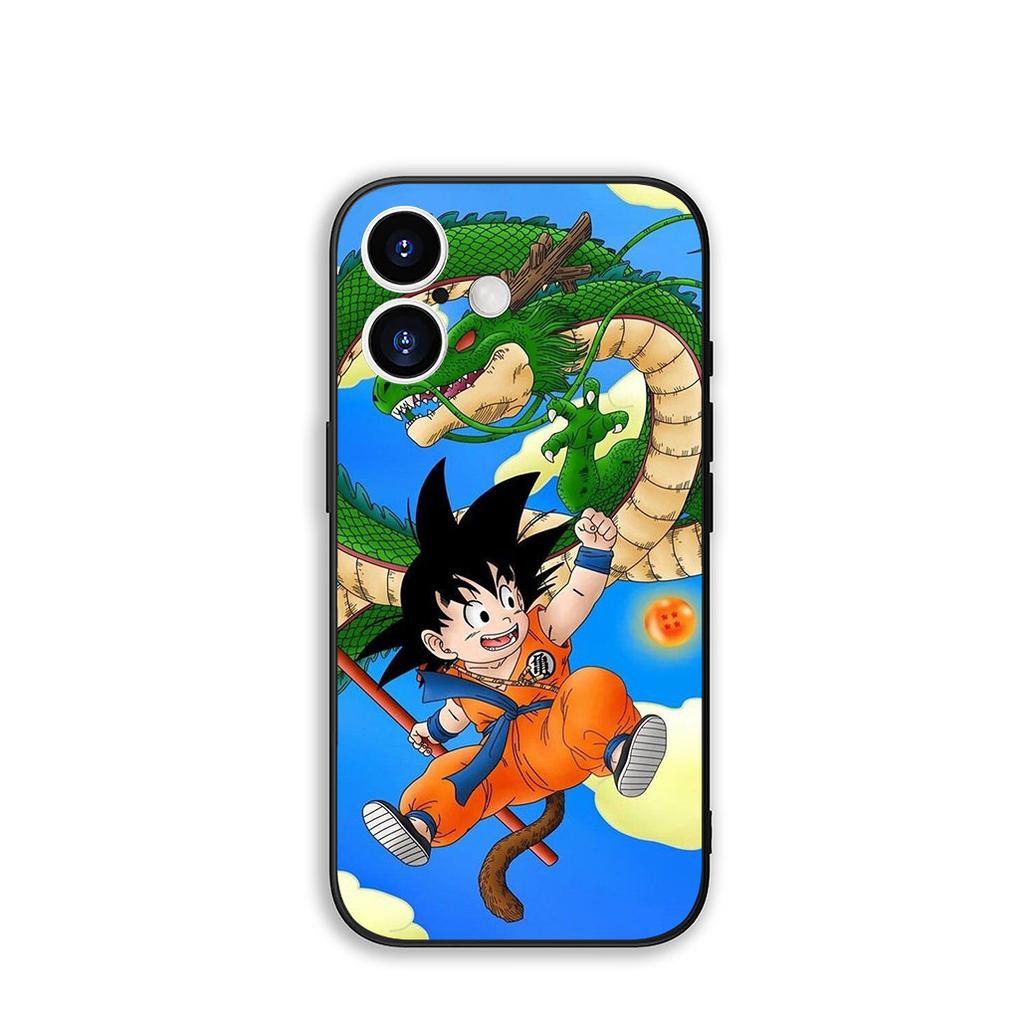 for Apple iPhone 17 16 15 11 Pro XS Max XR 6 7 8 Plus + SE 2020 5 16E Phone Cover Case Dragons Gokus Balls Vegito