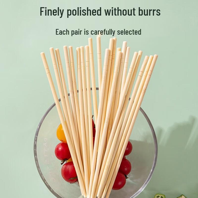 Churong Individually Wrapped Bamboo Chopsticks (1000 Pairs)