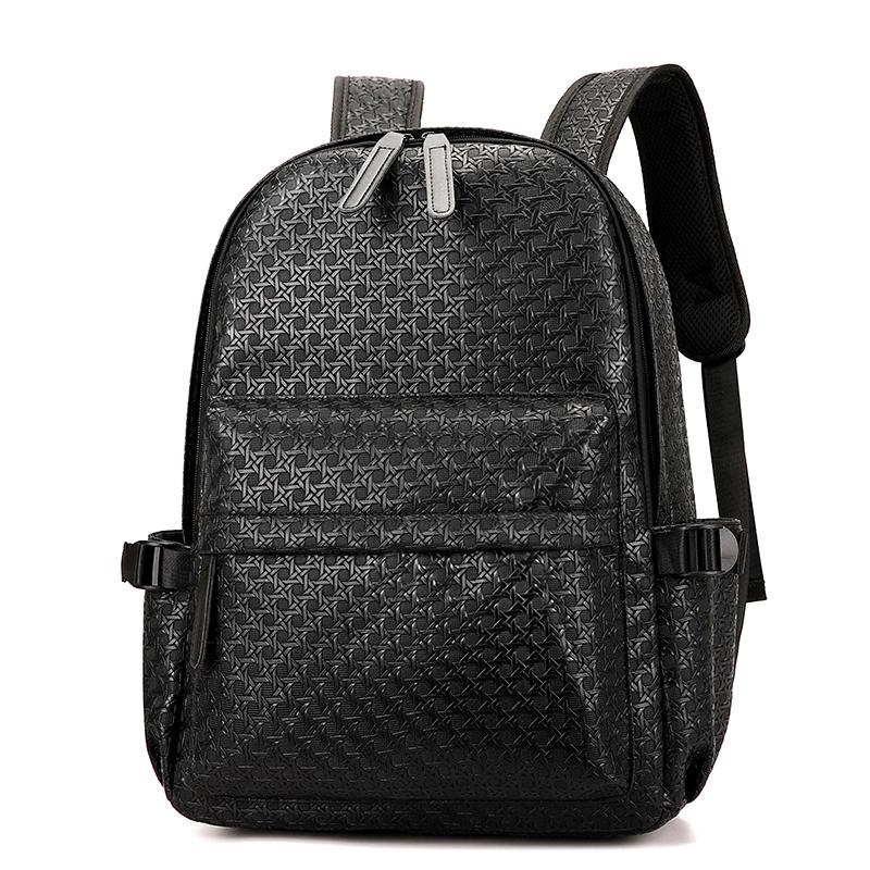 

Мужской ПУ рюкзак однотонный цвет пригородный рюкзак для пары студенческий школьный рюкзак