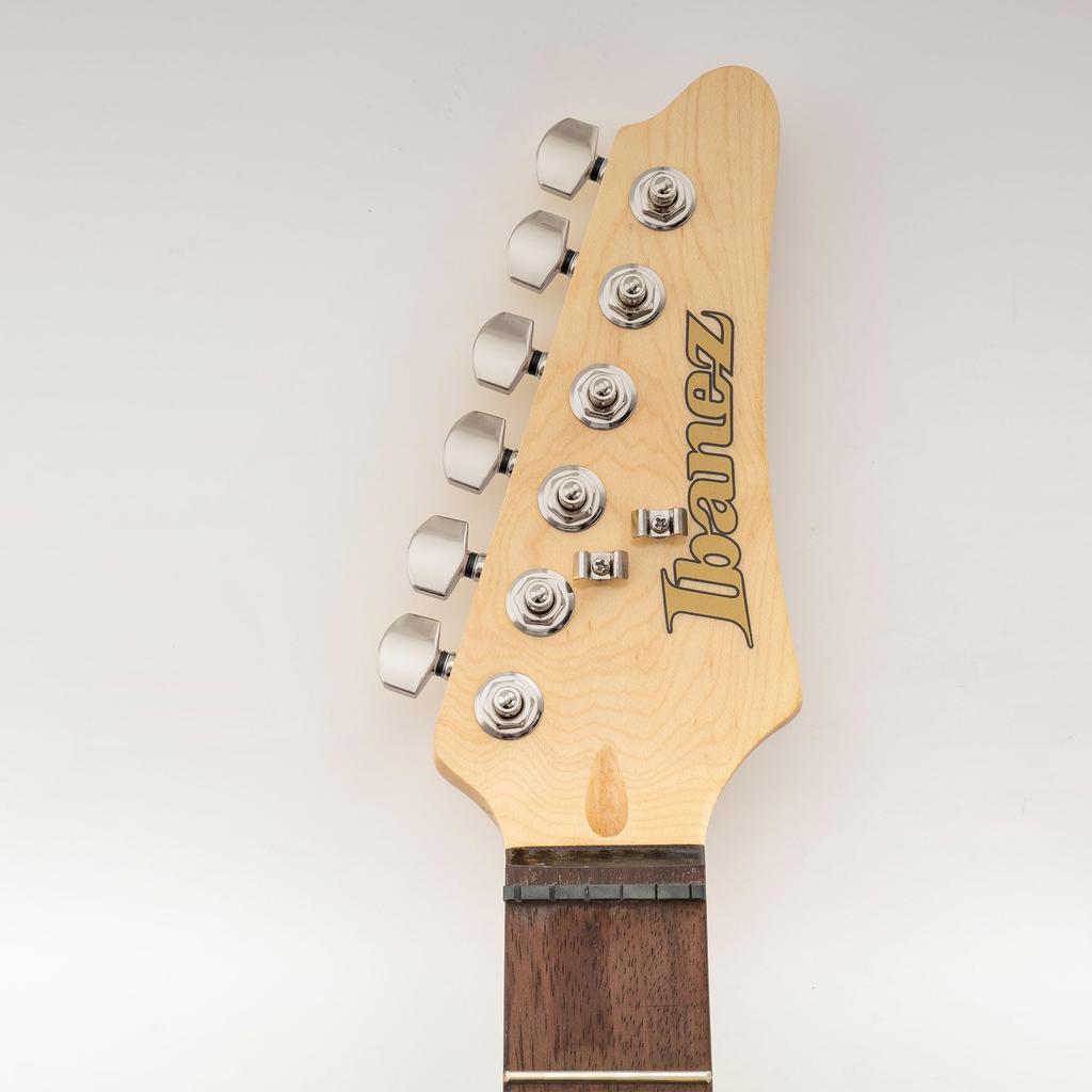 Musiclily Pro 6-Piece Locking Tuning Pegs with 18:1 Gear Ratio, Hex Buttons, 45-Degree Screws, for Strat, Telecaster, and Electric Guitars, Nickel