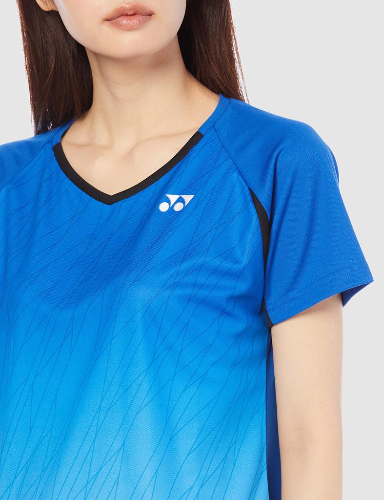 Yonex Short Sleeve Game Blast Blue Size M Women's Shirt, (786),