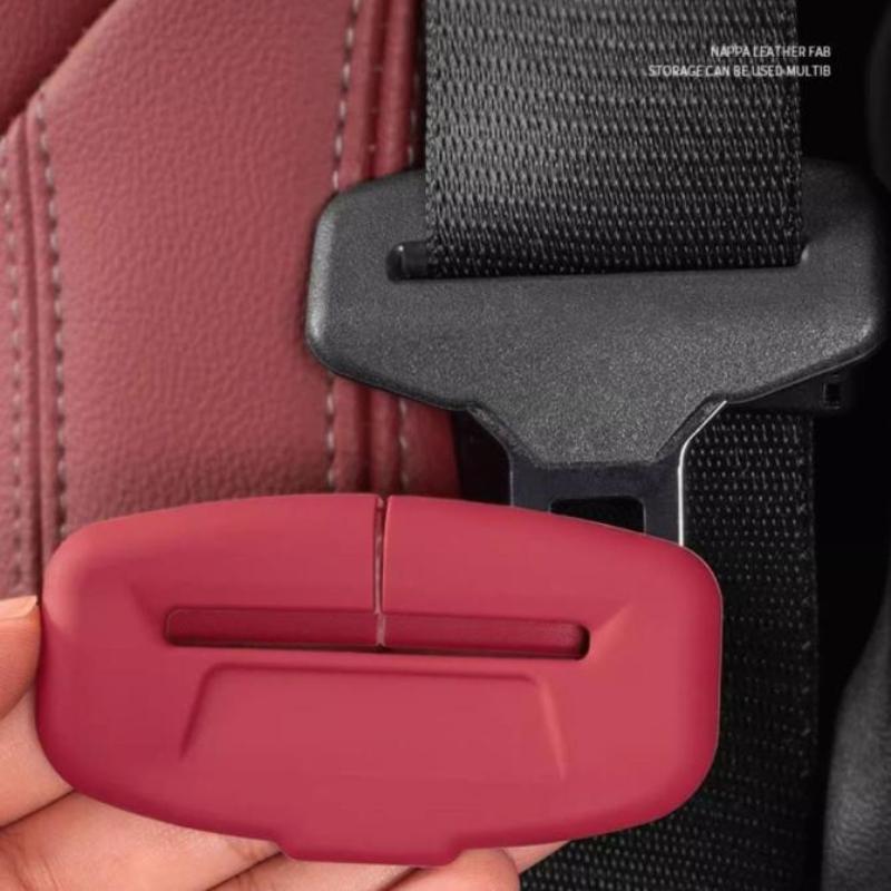 4Pcs Universal Silicone Seat Belt Buckle Anti-Scratch Protector Seatbelt Buckle Protectors Cover For Auto Trucks Suv Rvs Garages
