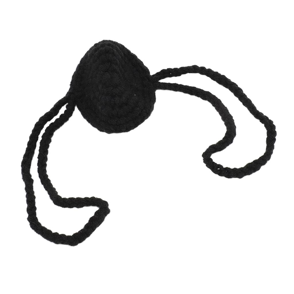 Nose Warmer Hand Knitted Comfort Winter Nose Cover Dustproof Breathable Soft Nose Protector for Skiing Snowboarding