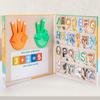 Magnetic Letter Puzzle Educational Toy For Kids With Diy Math Games