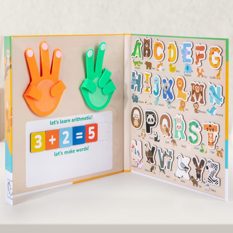

Magnetic Letter Puzzle Educational Toy For Kids With Diy Math Games