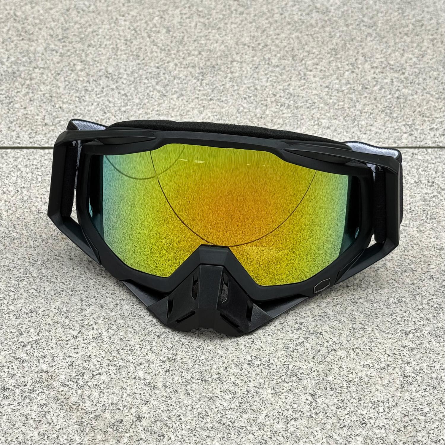 

Очки для мотокросса для мужчин, мотоциклы, ветрозащитные и устойчивые к песку, съемные очки для внедорожного шлема, аксессуары для мотокросса