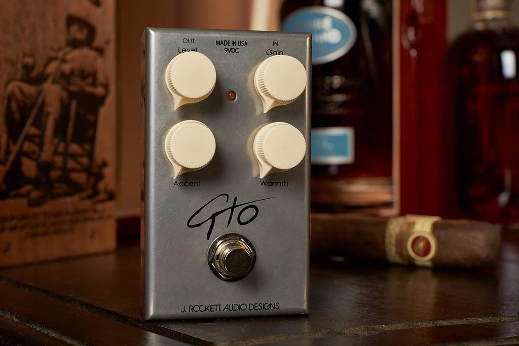 Rockett Audio Designs GTO Overdrive Guitar Effector J. (JRAD)