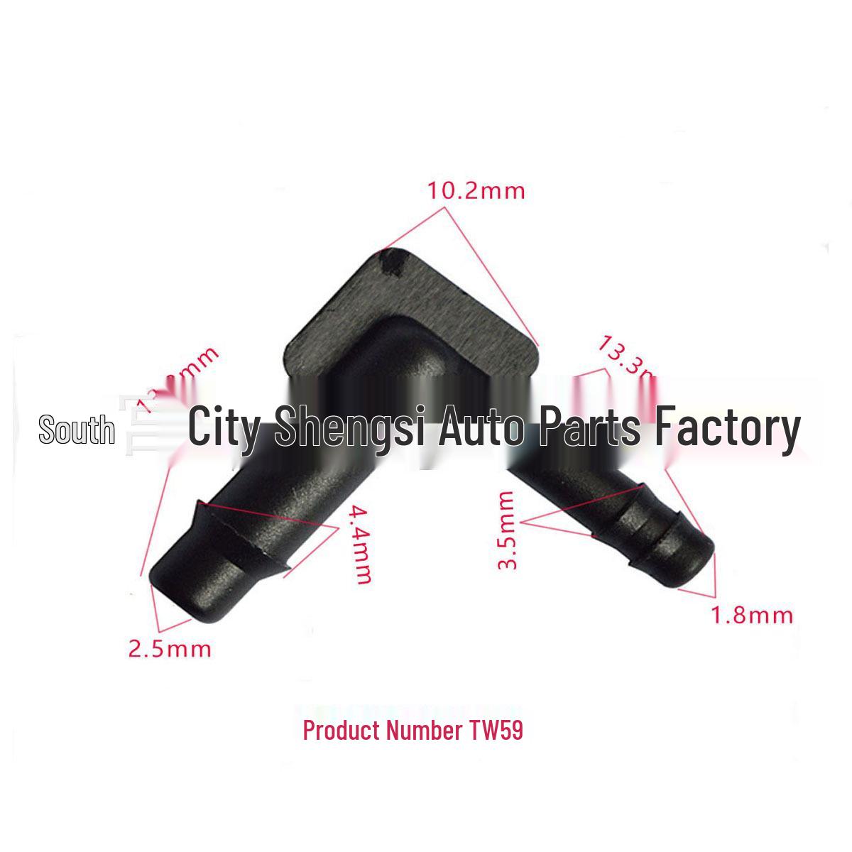 

Universal GM Windshield Wiper Hose Connector Kit 10000mm