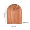 Japanese Beech Wood Ripple Pattern Chopping Board & Tray for Boiling Tea, Cake, Bread, and Creative Decor.