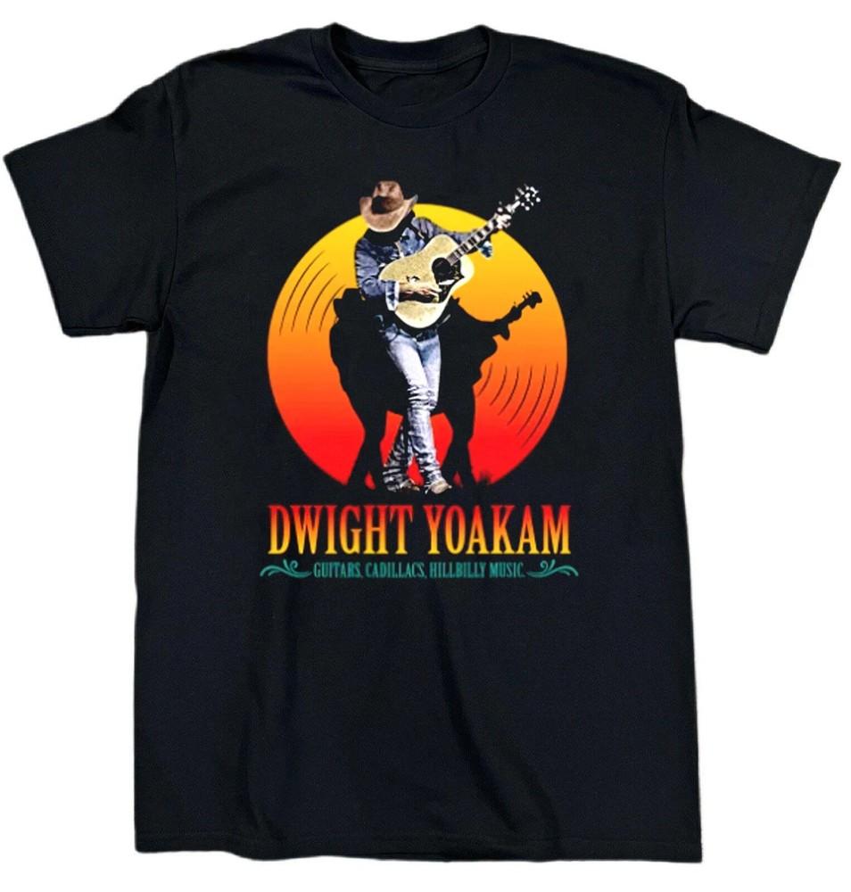 Collection Dwight Yoakam Heavy Cotton Black S-4XL Shirt