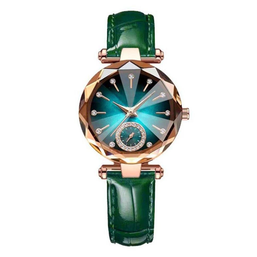 Elegante Quarzuhren Wasserdichte Roségoldene Uhr Freundinnengeschenk Damenuhr Frau