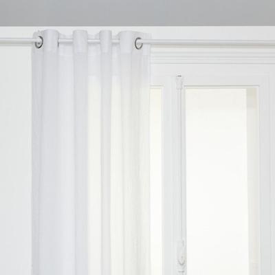 Fließender und leichter Voile "Paxta" 135 x 240 cm Atmosphera - Weiß