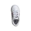 adidas Originals Continental 80 Bequeme Tägliche Mittelhohe Laufschuhe Babyschuhe Weiß Rot S42613