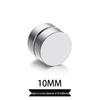 Clip-On Titanium Steel Magnetic Earrings: Stylish Jewelry for Non-Pierced Ears