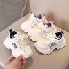 Spring Kids Breathable Mesh Sneakers Boys Girls Soft Sole Dad Shoes Fashion Casual Running Shoes For Children