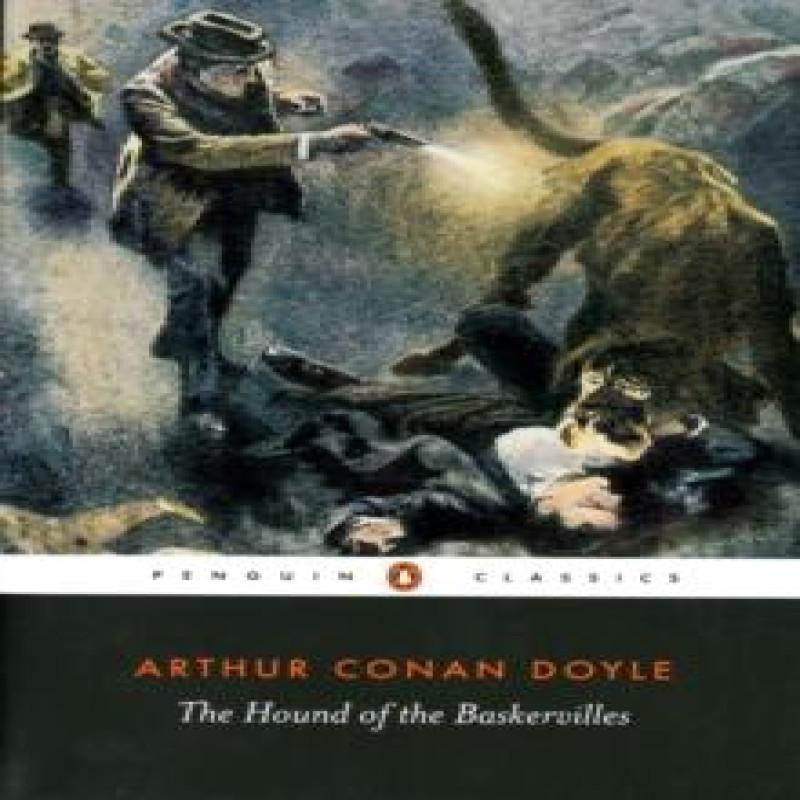 The Hound of the Baskervilles by Arthur Conan Doyle Paperback Book 9780140437867