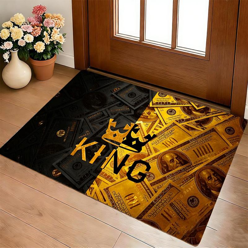 Money Living Room Nonslip Area Rug Soft Carpet For Bedroom Game Playroom Sofa Office Home Decor Doormat Christmas Gift C929449