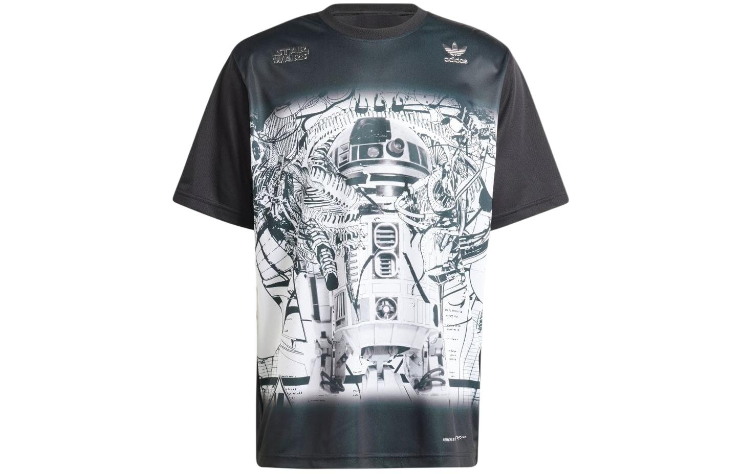 Adidas Originals x STAR WARS NANZUKA T Shirt Unisex Black IV9469 L