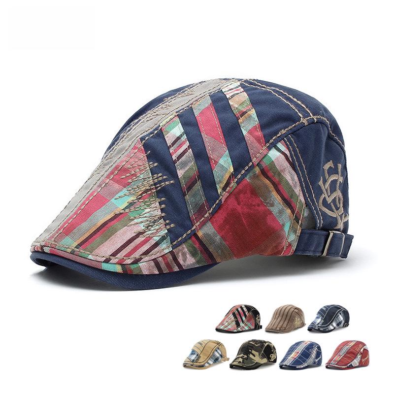 Retro-Mode-Baskenmütze für Herren und Damen – Malermütze für Frühling/Herbst