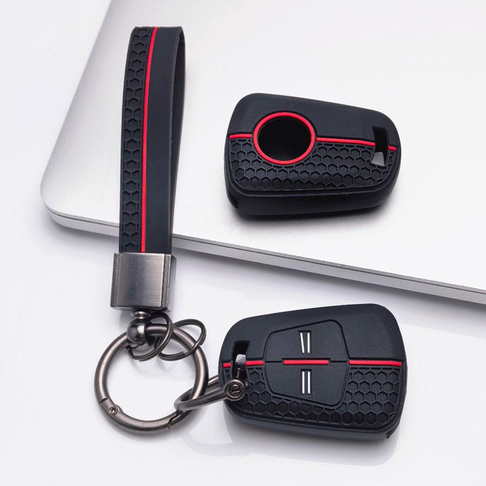 Key Fob Cover for Opel Astra Corsa Insignia Mokka Zafira Vectra Signum Meriva Anti-Scratch Guard Shockproof Protection Soft Grip Texture