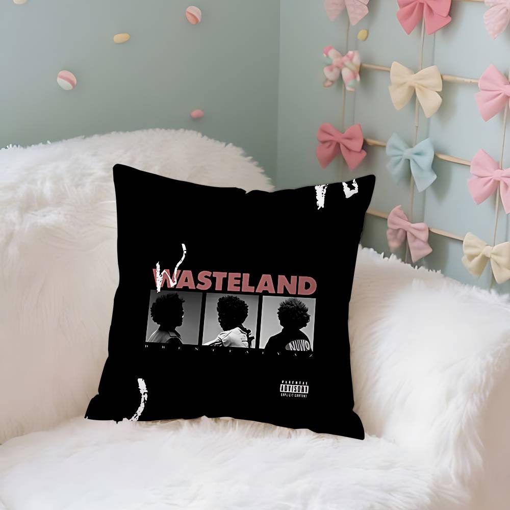 Brent Faiyaz Singer Case Plush Fabric Soft Pillowcase Double Sided Print Cushion Cover Household Gifts