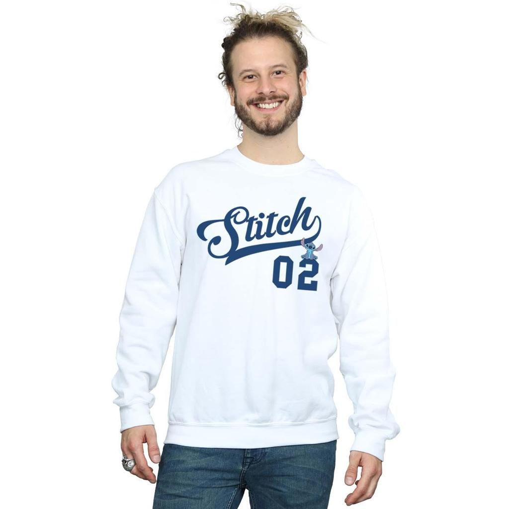 Disney Mens Lilo And Stitch Athletic Sweatshirt