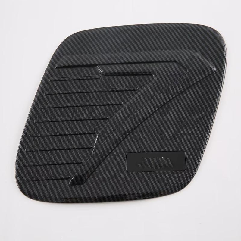 For MG 4 MG4 EV Mulan 2024 Carbon Fiber Fuel Gas Tank Cover Trim Oil Gasoline Cap Molding Sticker Car Accessories