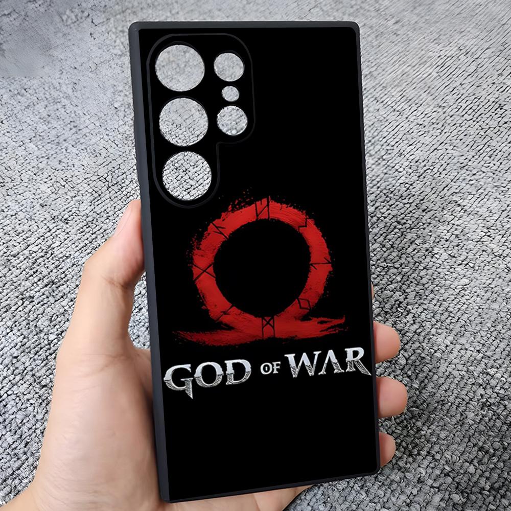 War God Kratos Phone Case For Samsung S25 Edge S24 S23 S22 S21 S20 Ultra Plus Fe Galaxy A54 A53 A34 A25 A16 Cover