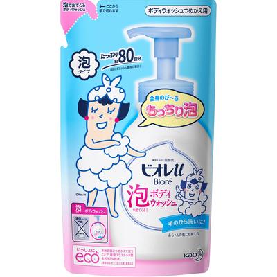 Biore u Bubble Vücut Yıkama Jeli Yedek 480ml Genel Amaçlı (Biyore II) Vücut Sabunu<How to use> Cildinizi ıslatın, 1-2 pompa köpük alın, yüzünüze yayın.